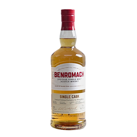 Benromach 20 Years 2003 Single Cask 39 First Fill Bourbon Barrel Speyside Scotch Single Malt Whisky, ABV: 58.2%, 700ml, Exclusive for Hong Kong