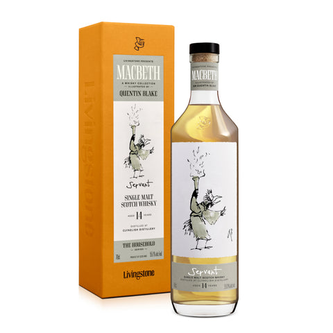 Clynelish 14 Years The Macbeth Collection Servant Highland Scotch Single Malt Whisky, ABV: 55.1%, 700ml