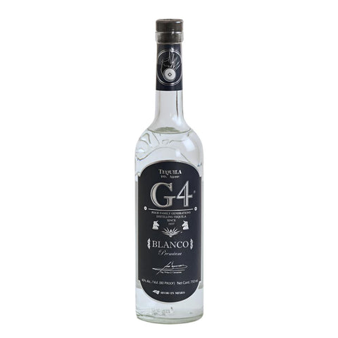 G4 Tequila Blanco, Mexico, ABV: 40%, 750ml