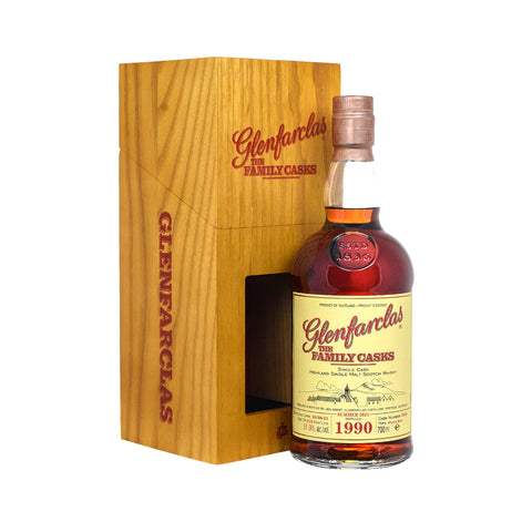 Glenfarclas Family Casks 31 years 1990 Cask 9256 Scottish Single Malt Whisky, ABV: 51.9%, 700ml