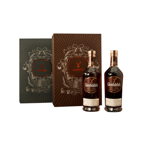 Glenfiddich - Vino Formosa Cask Finish 2.0 Rare Collection Two Bottles Set