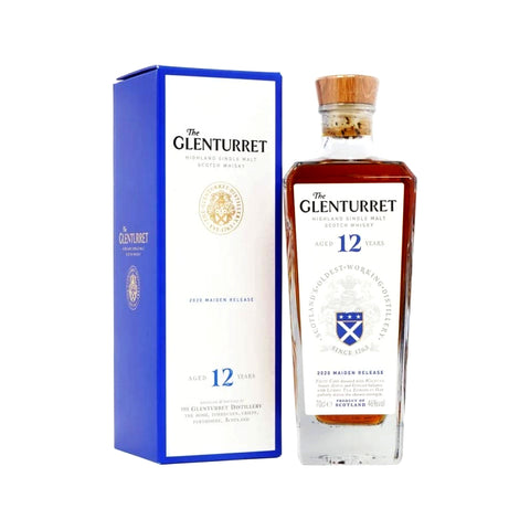 The Glenturret 12 Years Highland Scottish Single Malt Whisky, ABV: 46%, 700ml