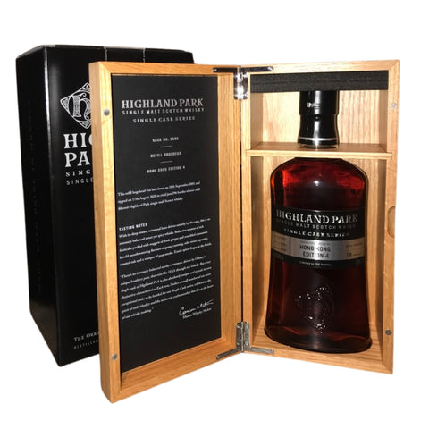 Highland Park 18 Years 2001 Hong Kong Edition 4 Orkney Island Single Malt Scotch Whisky, ABV: 58.3%, 700ml