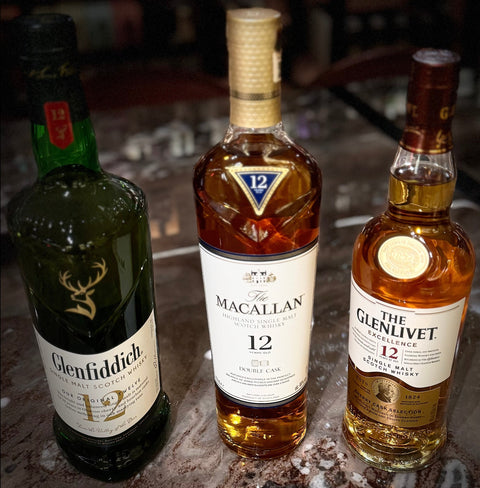 12 Year Old Single Malt Set Of 3