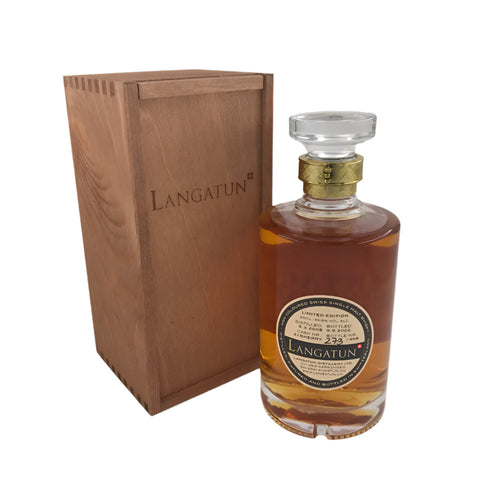 Langatun 14 Years 2008 Vintage Reserve Single Malt Single Cask #3/SHERRY Switzerland, ABV: 49.12%, 500ml