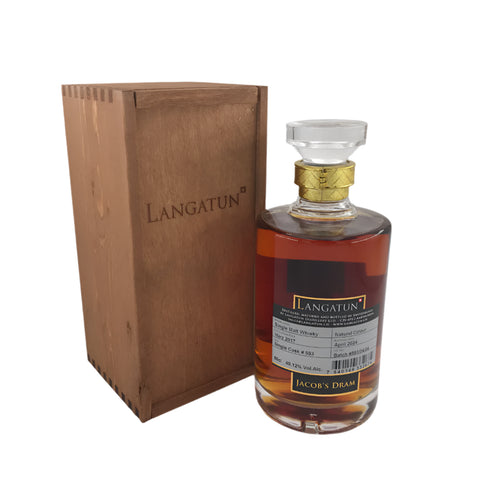Langatun 7 Years 2017 Jacob's Dram Single Cask #593 Switzerland, 49.12%, 500ml