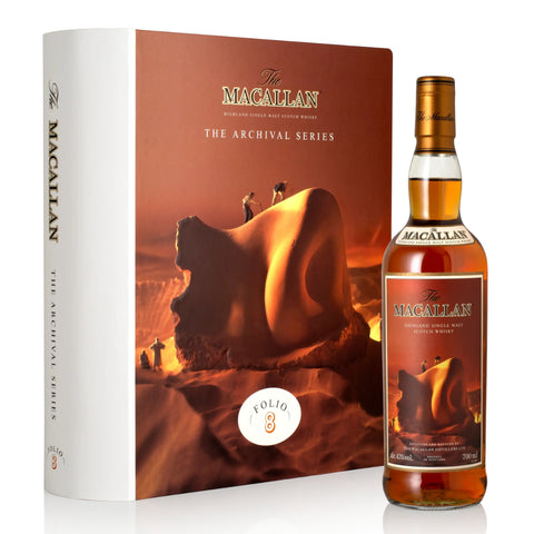 The Macallan Archival Series Folio 8 Highland Scotch Single Malt Whisky, ABV: 43%, 700ml