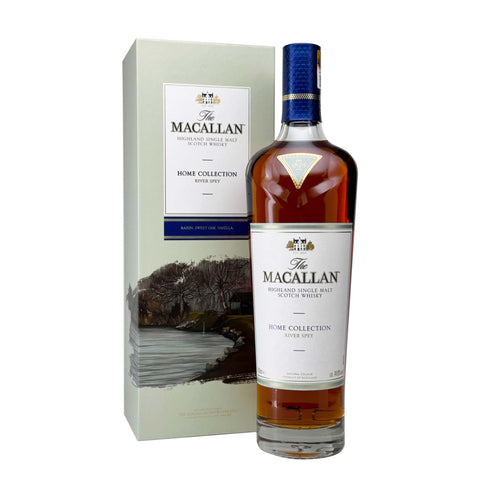 The Macallan Home Collection River Spey Highland Scotch Single Malt Whisky, ABV: 44%, 700ml