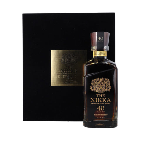 The Nikka 40 Years Japanese Blended Malt Whisky by Yoichi & Miyagikyo, ABV: 40%, 700ml