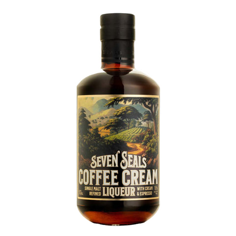 Seven Seals Coffee Cream Liqueur Single Malt Refined with Cream & Espresso, Switzerland, ABV: 18%, 500ml