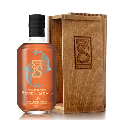 Seven Seals The Age of Pisces 3 Years Double Oloroso Sherry Swiss Single Malt Whisky, ABV: 47.9%, 500ml