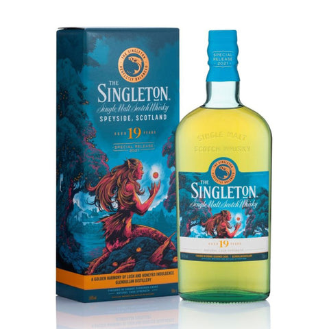 The Singleton of Glendullan 19 Years Cask Strength Diageo Special Release 2021 Speyside Scottish Single Malt Whisky, ABV: 54.1%, 700ml