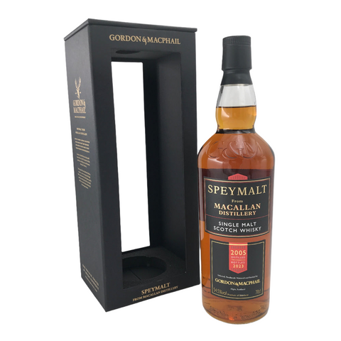 The Macallan - Speymalt 18 Years Single Cask #6818 Gordon & Macphail Highland Scotch Single Malt Whisky, ABV: 54.5%, 700ml