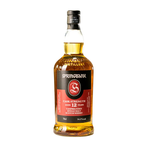 Springbank 12 Years Cask Strength 2023 Release Campbeltown Scotch Single Malt Whisky, ABV: 54.1%, 700ml