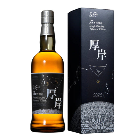 The Akkeshi 24 seasons 18th Released 22nd Season Toji 2025 Japanese Single Blended Whisky, ABV: 48%, 700ml