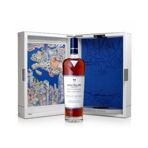 The Macallan Distil Your World Hong Kong Limited Edition Highland Scotch Single Malt Whisky, ABV: 46.8%, 700ml