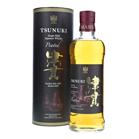 Mars Tsunuki Peated 3 years 2017 Japanese Single Malt Whisky, ABV: 50%, 700ml