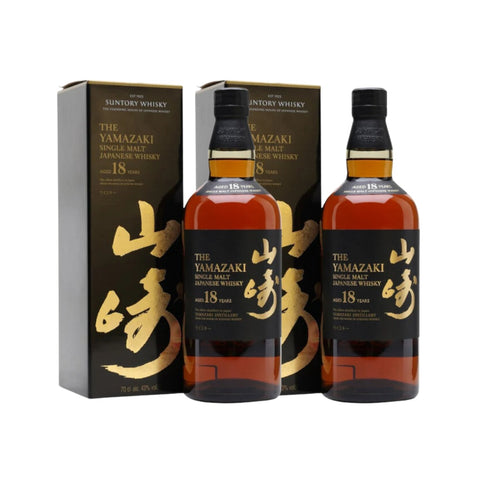 Yamazaki 18 Years Japanese Single Malt Whisky, ABV: 43%, 700ml