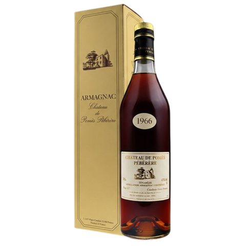 Chateau De Pomes Armagnac 1966, France, ABV: 42%, 700ml