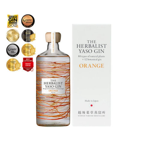 Echigo Yakuso The Herbalist Yaso Gin Orange, Japan, ABV: 45%, 700ml
