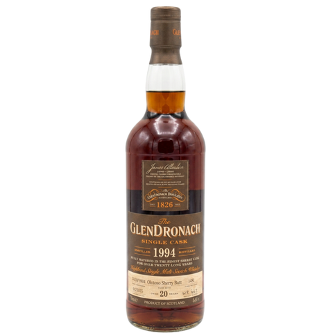 Glendronach - 20 Years 1994 Single Cask No. 1482