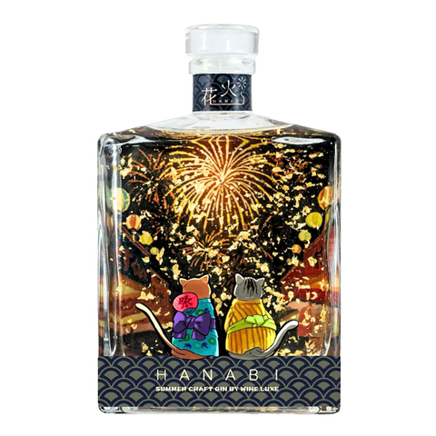 Hanabi Gold Leaf Gin, USA, ABV: 40%, 500ml