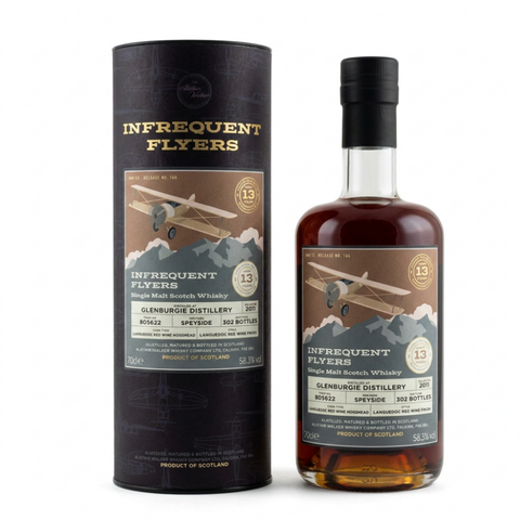 Glenburgie 13 Years 2011 Single Cask #805622 Infrequent Flyers IB Scotch Single Malt Whisky, ABV: 58.3%, 700ml