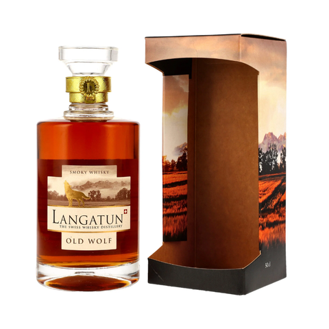 Langatan Old Wolf Smoky Whisky, Scotland, ABV: 46%, 500ml