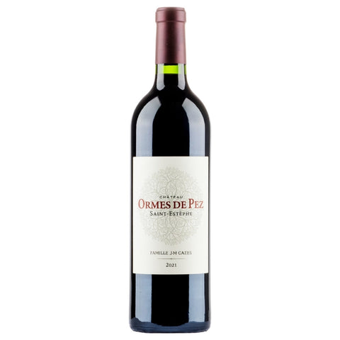 Chateau Les Ormes de Pez, Bordeaux, France, Red Wine, Merlot, 2021