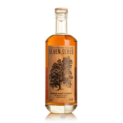 Seven Seals Exotic Wood PX Sherry & Pear Wood Finish, Switzerland, ABV: 53.4%, 700ml