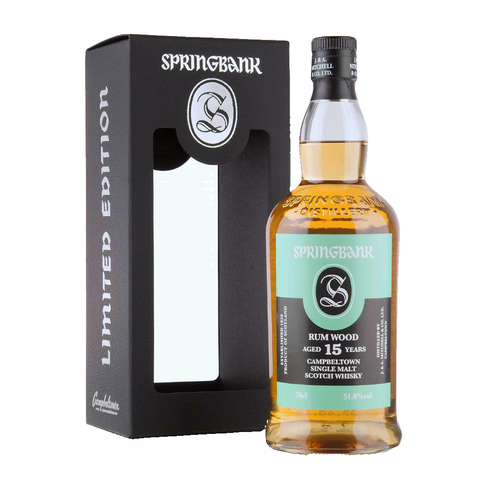 Springbank - 15 Years Rum Wood 2019 Release