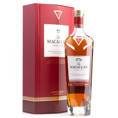 Distillery: The MacallanName: Rare Cask 2016 Release Single Malt Whisky Volume: 70CLABV: 43%Notes: Single MaltOrigin: Craigellachie, Speyside, Scotland