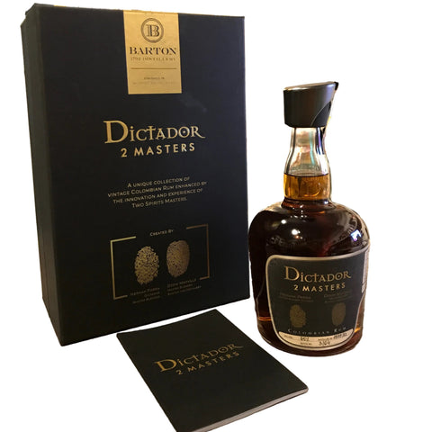 Dictador 2 Masters 36 Years Barton Straight Rye Finishing Rum