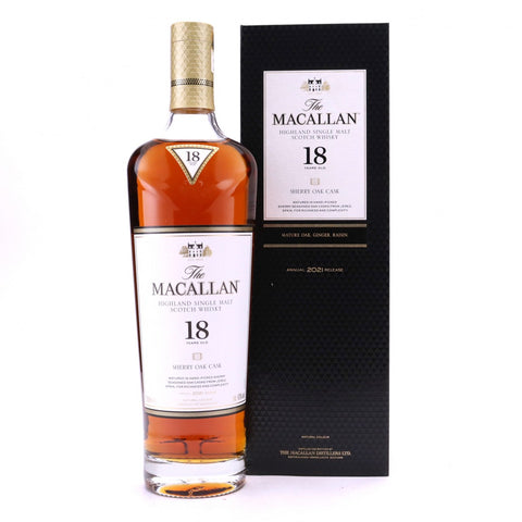 The Macallan - 18 Years Sherry Oak Cask - 2022 Release